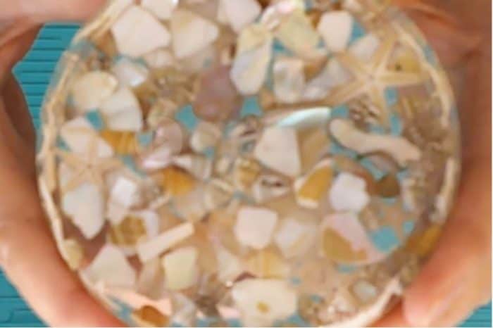Seashell Resin Coasters final