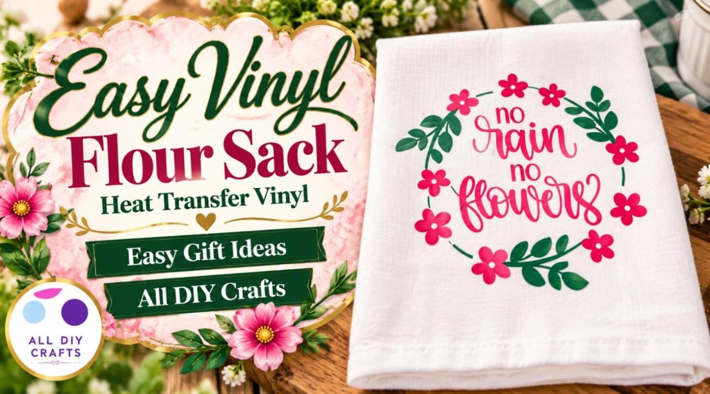 Easy Cricut HTV iron-on projects for beginners